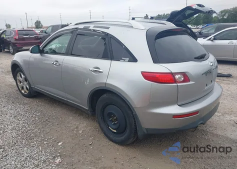 2004 Infiniti Fx35 из США, поврежденный, VIN JNRAS08W94X210486